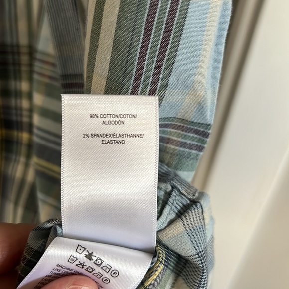 Lucky Brand- snap button, short sleeve shirt - Picture 5 of 8